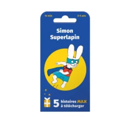 MAX - Carte Simon Superlapin - La Boîte à Histoires de l'école des loisirs