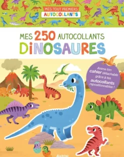 Mes 250 autocollants dinosaures