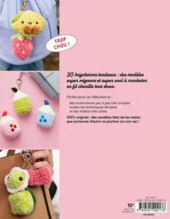 Mes bagcharms à crocheter
