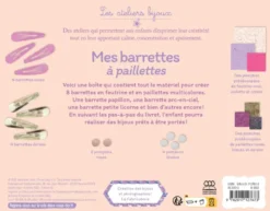 Mes barrettes à paillettes - coffret avec accessoires