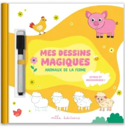 Mes dessins magiques - Animaux de la ferme