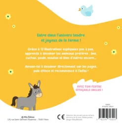 Mes dessins magiques - Animaux de la ferme