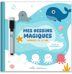 Mes dessins magiques - Animaux de la mer