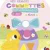 Mes grandes gommettes repositionnables - 2 ans - Pâques