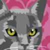 Mes marque-pages à colorier au numéro - Chats