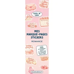 Mes marque-pages stickers - Romance