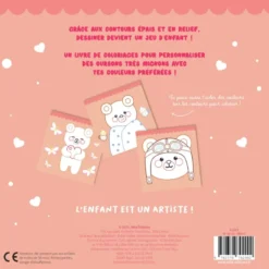 Mes oursons câlins à colorier sans dépasser