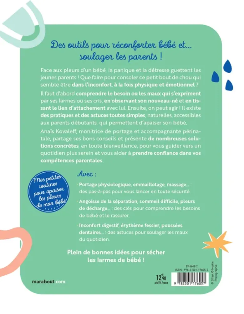 Mes petites routines j'apaise les pleurs de mon bébé