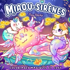 Miaou-sirènes : coloriages magiques et cosy