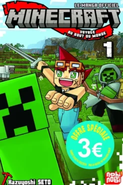Minecraft, le manga officiel - Voyage au bout du mondeMinecraft T01 - édition 3 euros