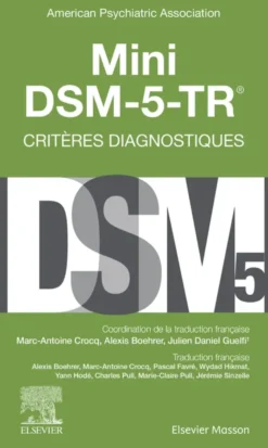 Mini DSM-5-TR - Critères diagnostiques