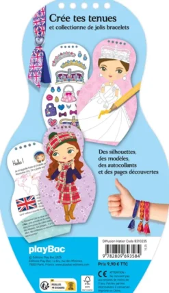 Minimiki - Carnet créatif - Kate au Royaume-Uni nouvelle édition 2025
