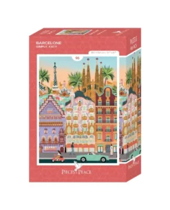 Mini Puzzle Barcelone