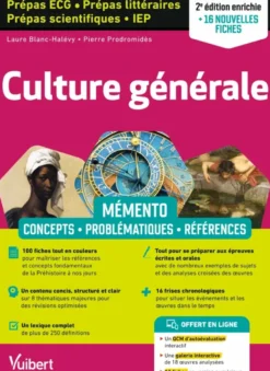 Mémento Culture générale - prépas ECG - prépas scientifiques - prépas littéraires - IEP