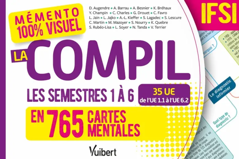 Mémento 100 % visuelMémento 100% visuel La compil IFSI Semestres 1 à 6 en 765 cartes mentales