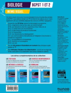 Mémo visuel de Biologie BCPST 1 et 2 - 3e éd.
