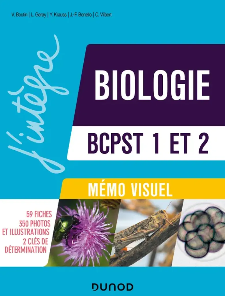 Mémo visuel de Biologie BCPST 1 et 2 - 3e éd.
