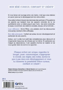 Mon bébé curieux, confiant et créatif