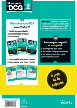Mon Coach en DCG 2 : Droits des sociétés - A jour de la réforme 2026