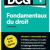 Mon coach en DCG 1 : Fondamentaux du droit
