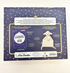 Mon coffret Fée dodo :livre Grand guide du sommeil de mon bébé + doudou