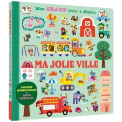 Mon grand livre à déplier - Ma jolie ville