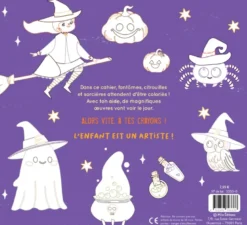 Mon gros cahier d'Halloween à colorier