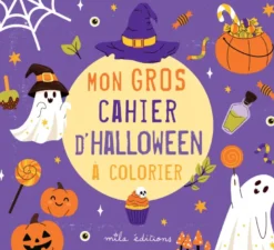 Mon gros cahier d'Halloween à colorier