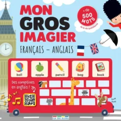 Mon gros imagier français-anglais