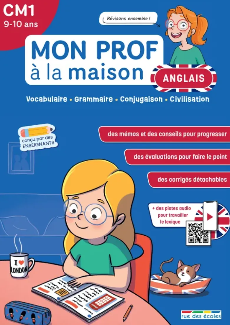 Mon prof à la maison - Anglais CM1