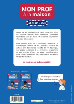 Mon prof à la maison - Anglais CM1