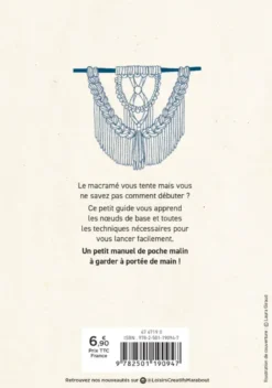 Mon p'tit cours de poche - Le macramé