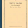 notebook creme