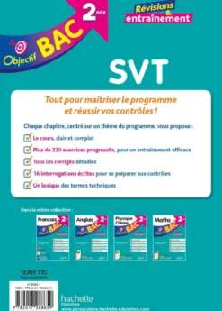 Objectif BAC SVT 2nde