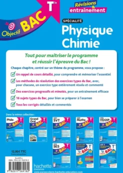Objectif BAC 2027 - Tle spécialité Physique Chimie
