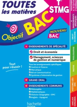 Objectif BAC 2027 - Toutes les matières Terminale STMG