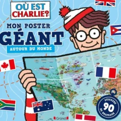 Où est Charlie ? - Mon poster géant - Autour du monde