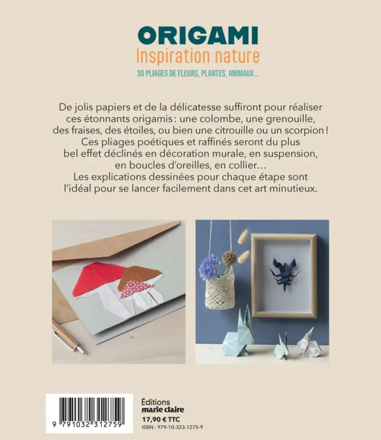 Origami inspiration nature