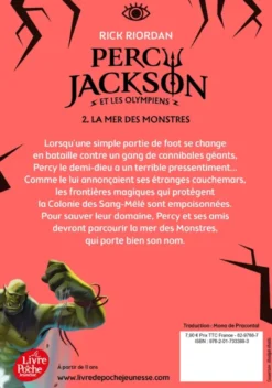 Percy Jackson et les Olympiens - Édition anniversairePercy Jackson et les Olympiens - Tome 2 - Édition anniversaire