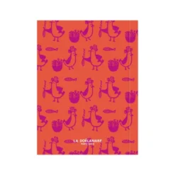 Petit carnet Vendeur de poissons - pages blanches