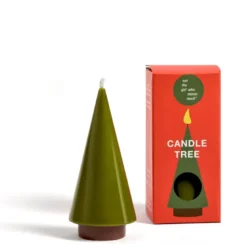 Petite Bougie Sapin - olive
