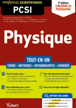 Physique PCSI - Tout-en-un - 2e édition