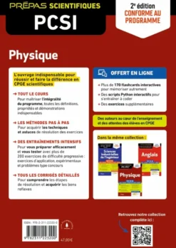 Physique PCSI - Tout-en-un - 2e édition