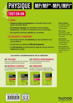 Physique Tout-en-un MP/MP*-MPI/MPI* - 6e éd.
