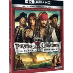 Pirates des Caraïbes : La Fontaine de jouvence (4K Ultra HD + Blu-ray) - 4K UHD (2011)