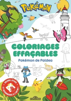 Pokémon de Paldea - Coloriages effaçables