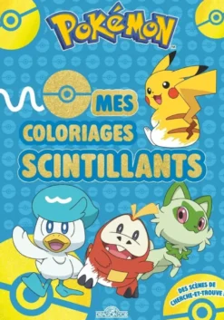 Pokémon - Mes coloriages scintillants
