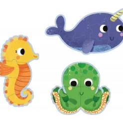 Primo Puzzle (4,6,9 pcs) - Dans la mer