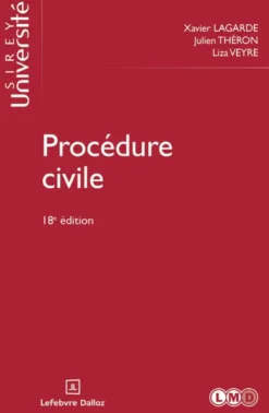 Procédure civile. 18e éd.