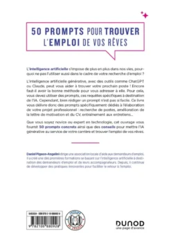 50 prompts pour trouver l'emploi de vos rêves